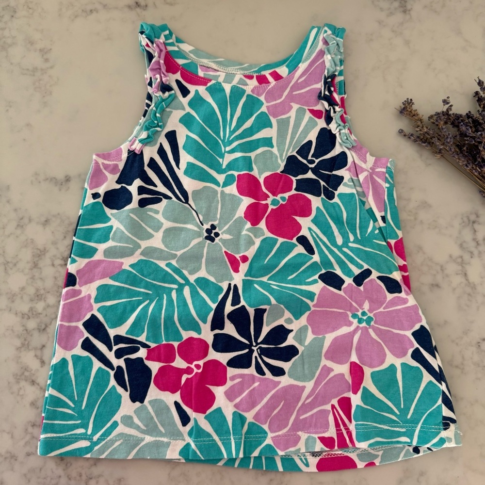 Baby GAP floral tank size 4T